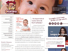 Tablet Screenshot of otanana.com